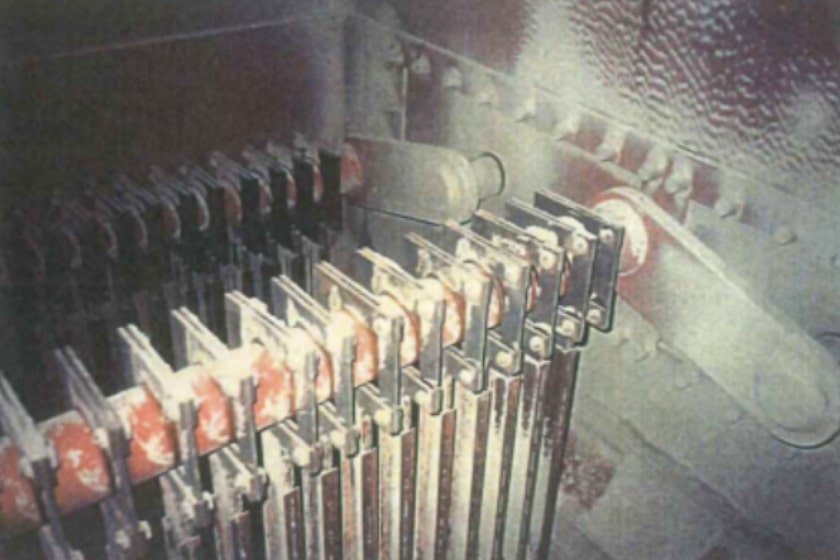Fig.3 ダスト除去装置上部駆動部