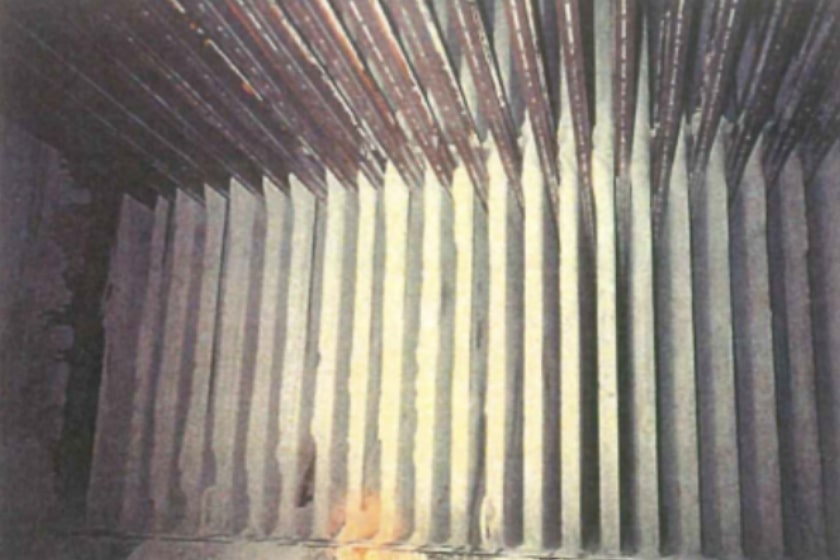 Fig.4 伝達ブロック最上部
